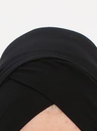 Pratik Çapraz Şal Siyah