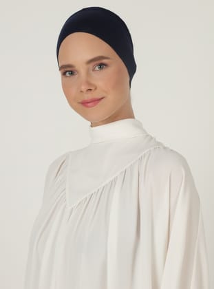 Kaymaz Bandana - Lacivert - Tuva