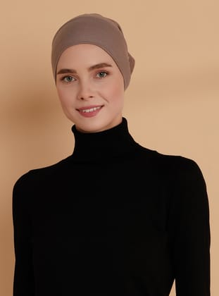 Pratik Kaymaz Clima Fit Boru Bone - Koyu Vizon - Tuva