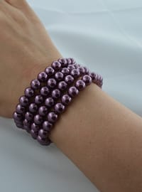 İnci Bileklik - Pembe