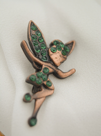 Tinker Bell Broş Yeşil