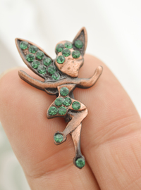 Tinker Bell Broş Yeşil