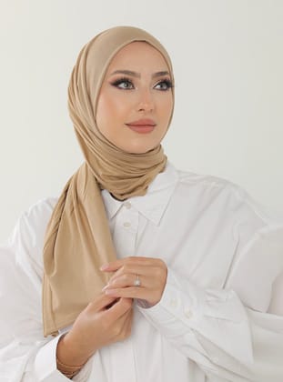 Luxury Penye Şal - Ten - Beyzak Store