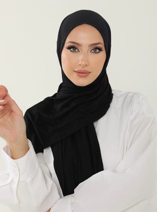 Luxury Penye Şal - Siyah - Beyzak Store