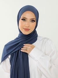 Penye Şal - İndigo