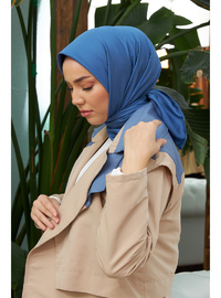 Twill Eşarp İndigo