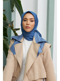 Twill Eşarp İndigo