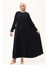 Mevlana Model Yazlık Kadın Ferace Lacivert