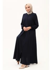 Mevlana Model Yazlık Kadın Ferace Lacivert