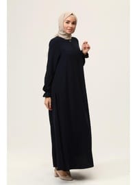 Mevlana Model Yazlık Kadın Ferace Lacivert