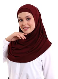 Yetişkin Pratik Eşarp Bordo