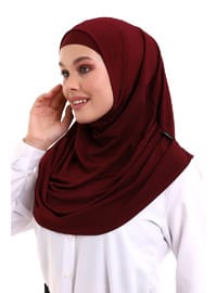 Yetişkin Pratik Eşarp Bordo