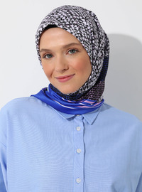 Tuva Desenli Eşarp Çok Renkli