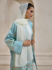 Abaya Set - Mint Yeşili