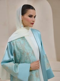 Abaya Set - Mint Yeşili