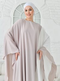 Taş Rengi Abaya