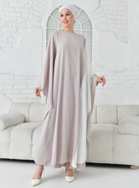 Taş Rengi Abaya