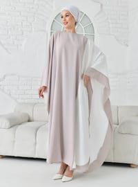 Taş Rengi Abaya