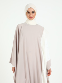 Taş Rengi Abaya