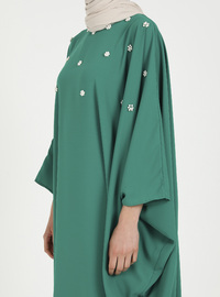 Zümrüt Yeşil Abaya