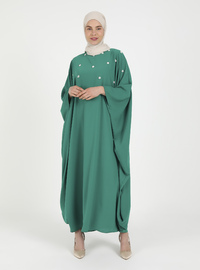 Zümrüt Yeşil Abaya