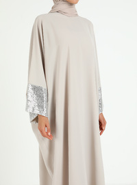 Taş Rengi Abaya