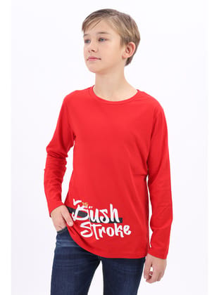 Toontoy Erkek Çocuk Baskılı Tişört