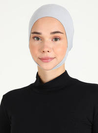 Çeneli Clima Fit Geçme Bone Açık Gri