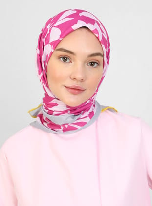Soft Bliss Eşarp- Çok Renkli - Tuva