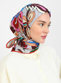 Soft Bliss Eşarp Çok Renkli Tuva