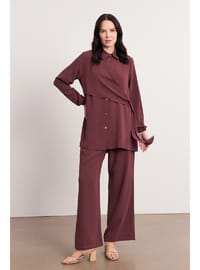 Tunik Pantolon Takım - Gül Kurusu