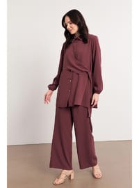 Tunik Pantolon Takım - Gül Kurusu