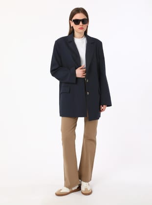 Denim Pantolon - Camel - Refka