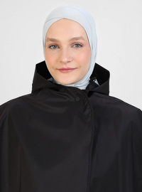 Çıtçıtlı Yağmurluk Raincoat Siyah