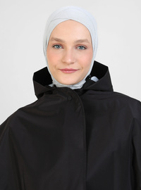 Çıtçıtlı Yağmurluk Raincoat Siyah