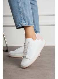 Beyaz Pudra Kadın Sneaker AIR22