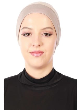 Takçık Penye İç Bone,Vizon,B-37