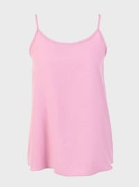 Yumuşak Tuşeli Pijama Takımı - Pembe - Refka