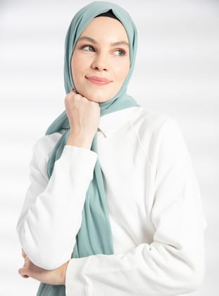 Şifon Şal - Çağla - Pure Scarfs