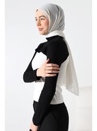 Balıkçı Yaka Kolluk Siyah