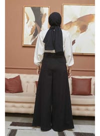 Gabardin Pantolon Etek 1162 Siyah