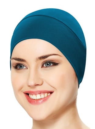 Havuz Deniz Düz Bone R-999-B Petrol02
