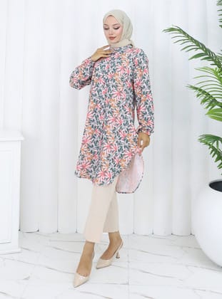 Tunik - Yesil - Zenane