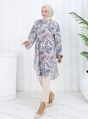 Tunik - Ekru - Zenane