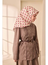 İpek Eşarp Twill 90x90 Çok Renkli