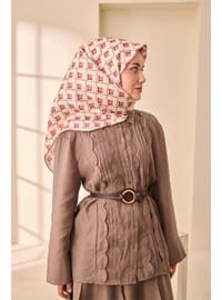 İpek Eşarp Twill 90x90 Çok Renkli