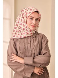 İpek Eşarp Twill 90x90 Çok Renkli