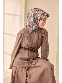 İpek Eşarp Twill Silk 11477 34