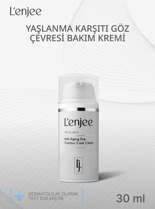 Yaşlanma Karşıtı Göz Çevresi Bakım Kremi - Renksiz - L`enjee