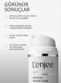 Akne Karşıtı Cilt Bakım Kremi Renksiz